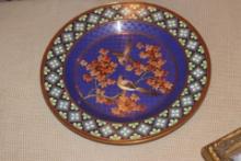 Chinese Cloisonne Plate