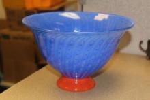 Rare Signed Footed Bowl