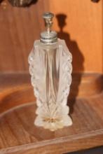 Art Deco Period Cut Glass Parfume Bottle