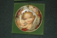 Mother and Child Collectors Plate