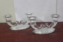 A Pair of Candle Holders