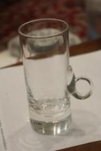Irish Clear Glass Coffee Mug