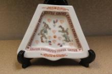 Signed Chinese Tray