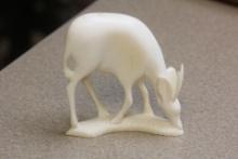 Carved Bone Elk