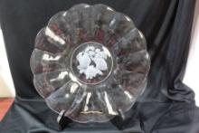 A Glass Fruit Plate