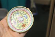 Antique Chinese Enamel Dish
