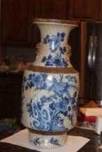 Antique Chinese Blue and White Vase