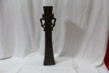 A Signed Chinese Bronze Vase