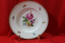 A Dresden Rose Soup Bowl