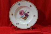 A Dresden Rose Soup Bowl