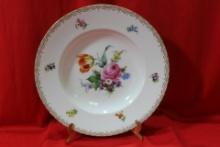 A Dresden Rose Soup Bowl