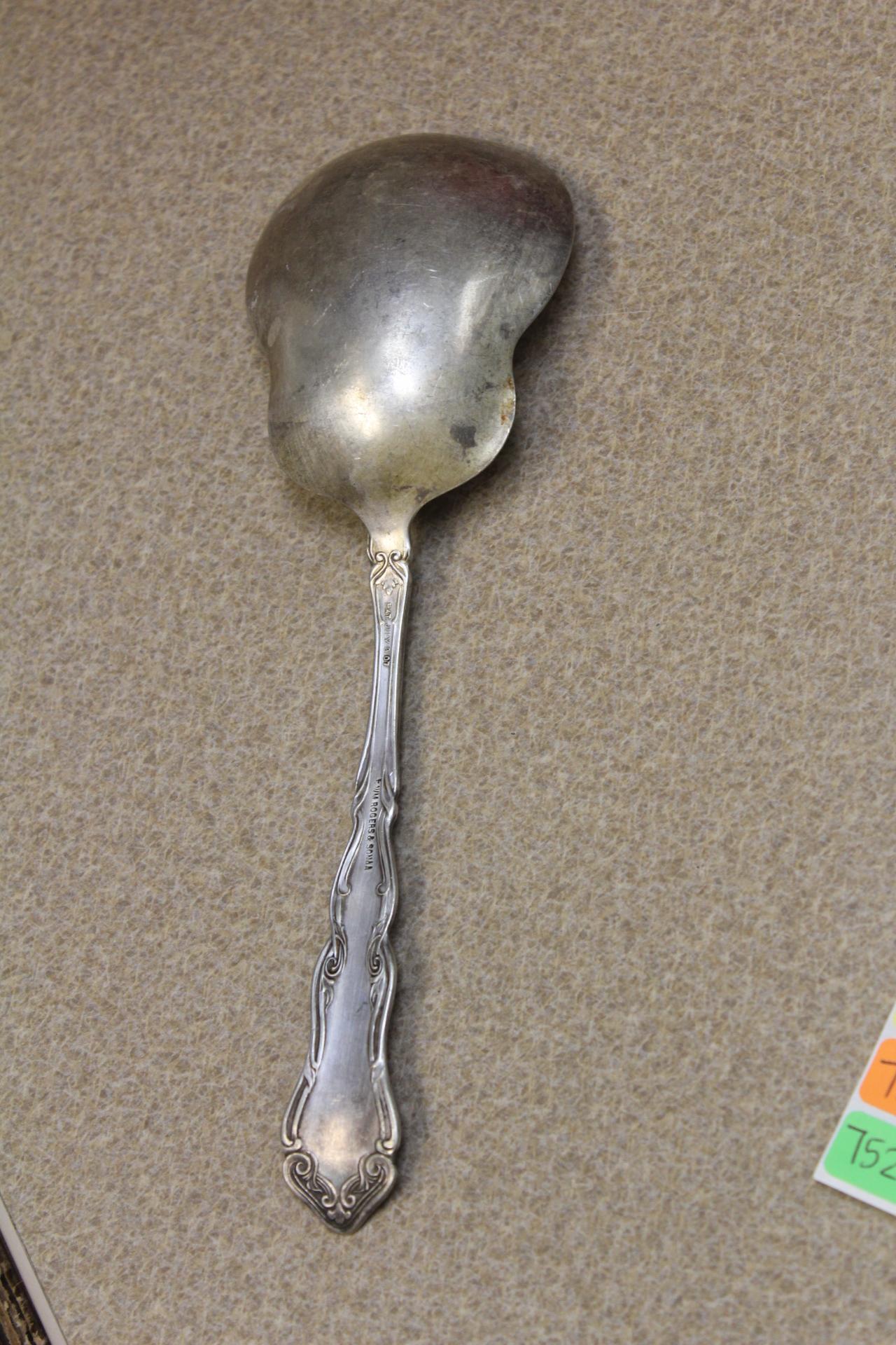 Rogers and Sonna Ornate Silverplate Spoon
