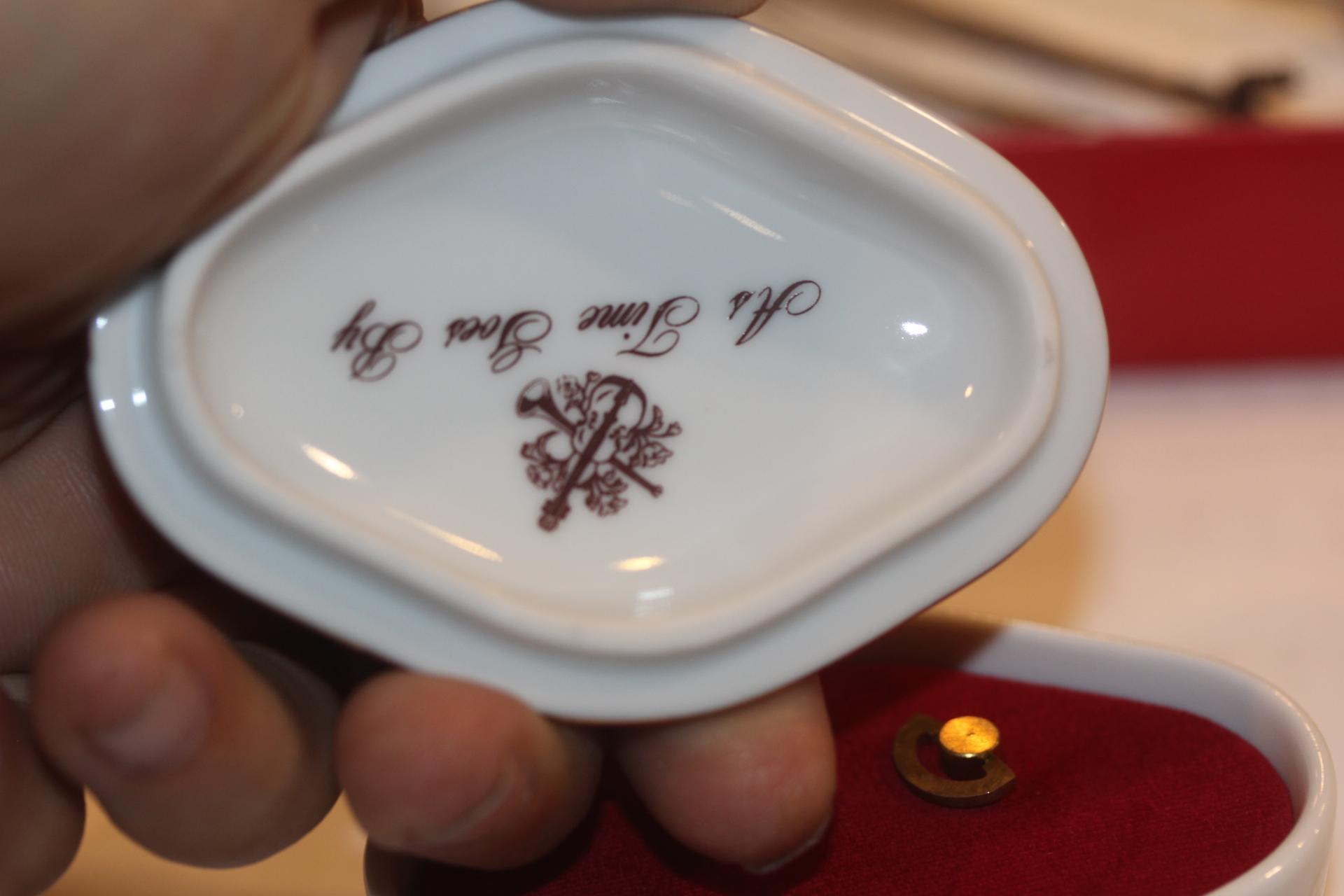 Porcelain Music Box