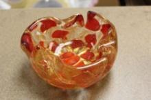 Art Glass Ashtray