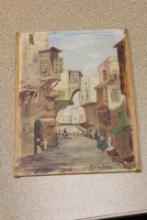 Oil on Board by Cimille Lucida?