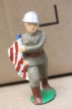 Cast Iron Lead Soldier