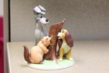 Disney Lady and the tramp figure