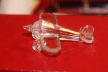 Swarovski Crystal Airplane