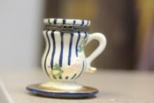 coffee ceramic trinket box