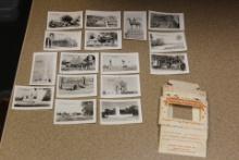 lot of 16 miniture genuine photograph Gettysburg