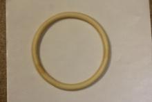 Antique Bone Carved Bangle Bracelet