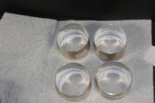 Set of 4 Sterling Napkin Rings