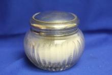 Sterling Top Powder Jar