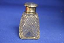 Small Sterling Top Perfume Bottle