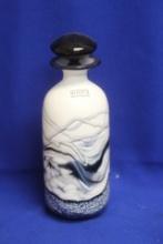 Signed Gozo Glass Perfume Bottle