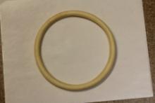 Antique Bone Carved Bangle Bracelet