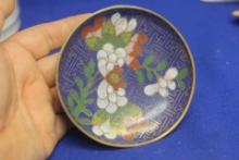 Vintage Chinese Cloisonne Dish