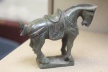 Jade or Similar Hardstone horse