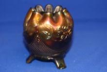 Carnival Glass Peach Plum Bowl