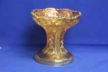 Carnival Glass Compote