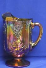 Carnival Glass Pitcher