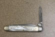 Rare Olean Mother of Pearl Pocket Knife