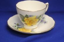 English Bone Chine Royal Vale Cup and Saucer