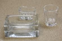 Lot of 3 Glass Articles