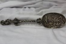 Very Ornated Silverplate Spoon