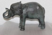 An Asian Metal Elephant
