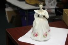 A Hand Signed Royal Doulton Figurine- "April"
