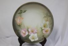 An RS Gold Rim Floral Bowl
