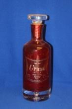 A Ruby Red Artglass Decanter