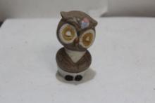 A Single Ceramic Owl Shaker