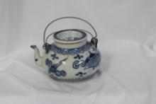 A Chinese Blue and White Teapot