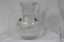 A Mary Gregory Pitcher