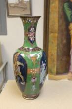Large Japanese Cloisonne Vase