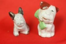Lot of Two Miniature Dogs