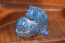 Lapis Lazuli Gemstone Cat