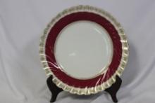 A Haviland Limoge H+C Salesman Sample Plate